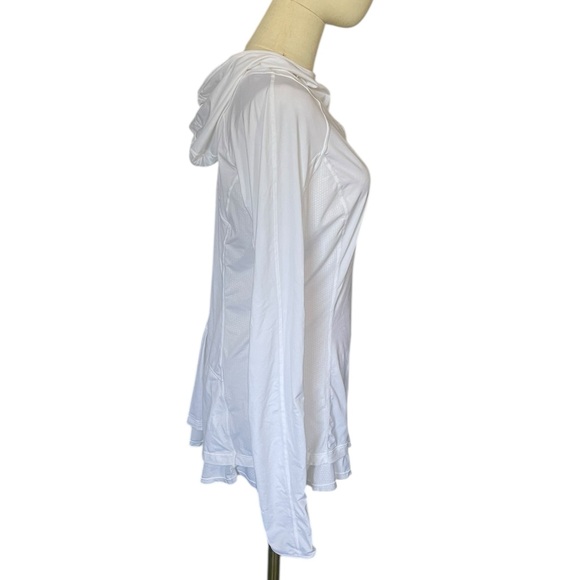 Lululemon Athletics Lululemon Run: In The Sun Pullover White Long Sleeve Sz 8 - Picture 12 of 15